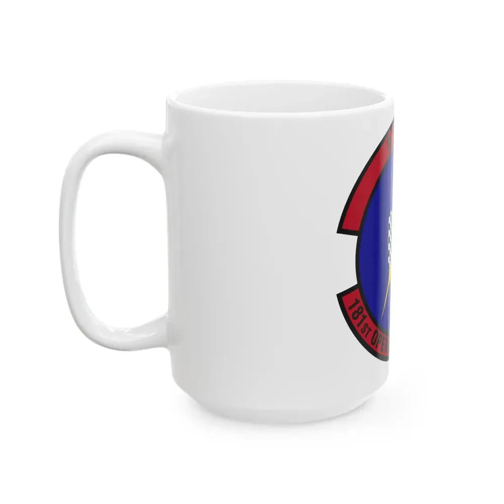 181st Operations Support Squadron (U.S. Air Force) White Coffee Mug - Go Mug Yourself