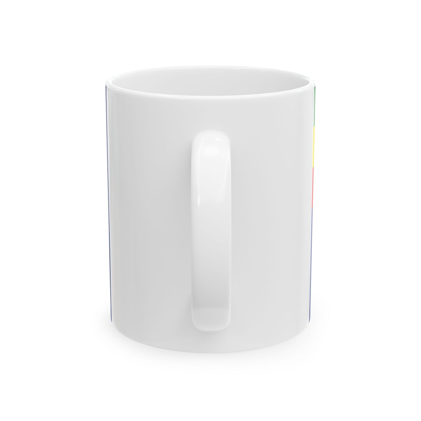 War Ensign of Ethiopia 1974-1975 (Ethiopia) White Coffee Mug