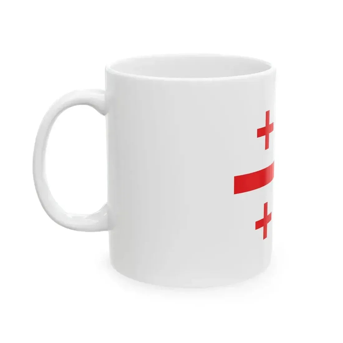 1821 Flag of Gazis (Greece) White Coffee Mug - Go Mug Yourself