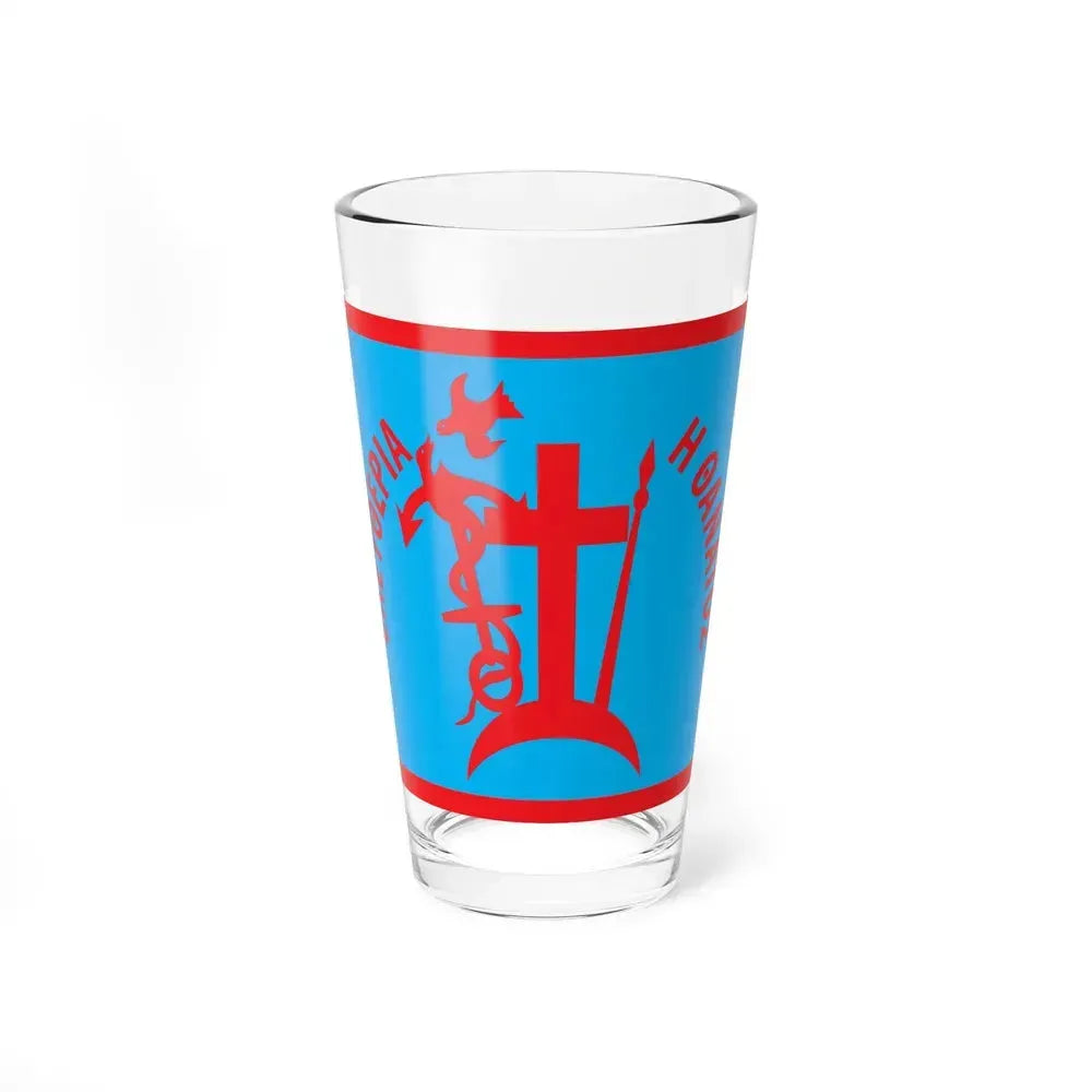 1821 Flag of Spetses Greece - Pint Glass 16oz 16oz - Go Mug Yourself