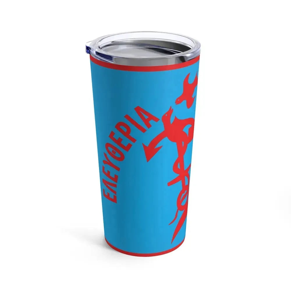 1821 Flag of Spetses Greece - Tumbler 20oz - Go Mug Yourself