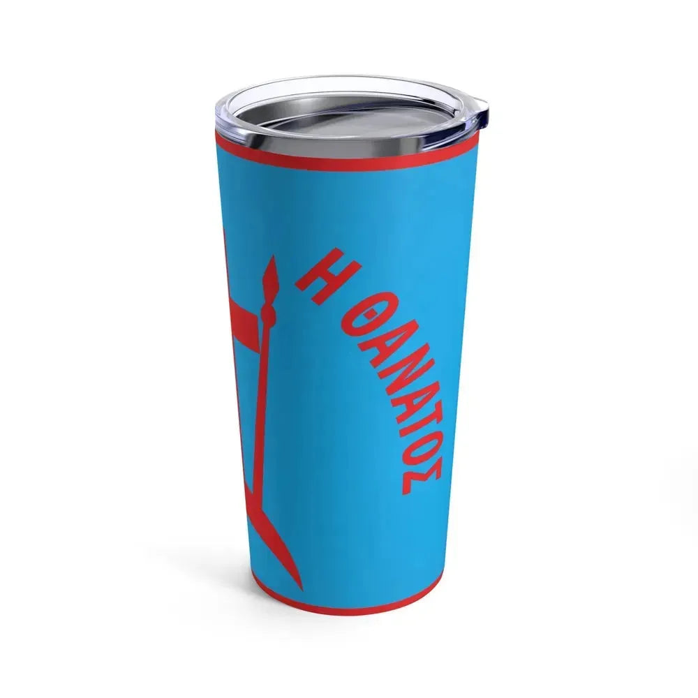 1821 Flag of Spetses Greece - Tumbler 20oz - Go Mug Yourself