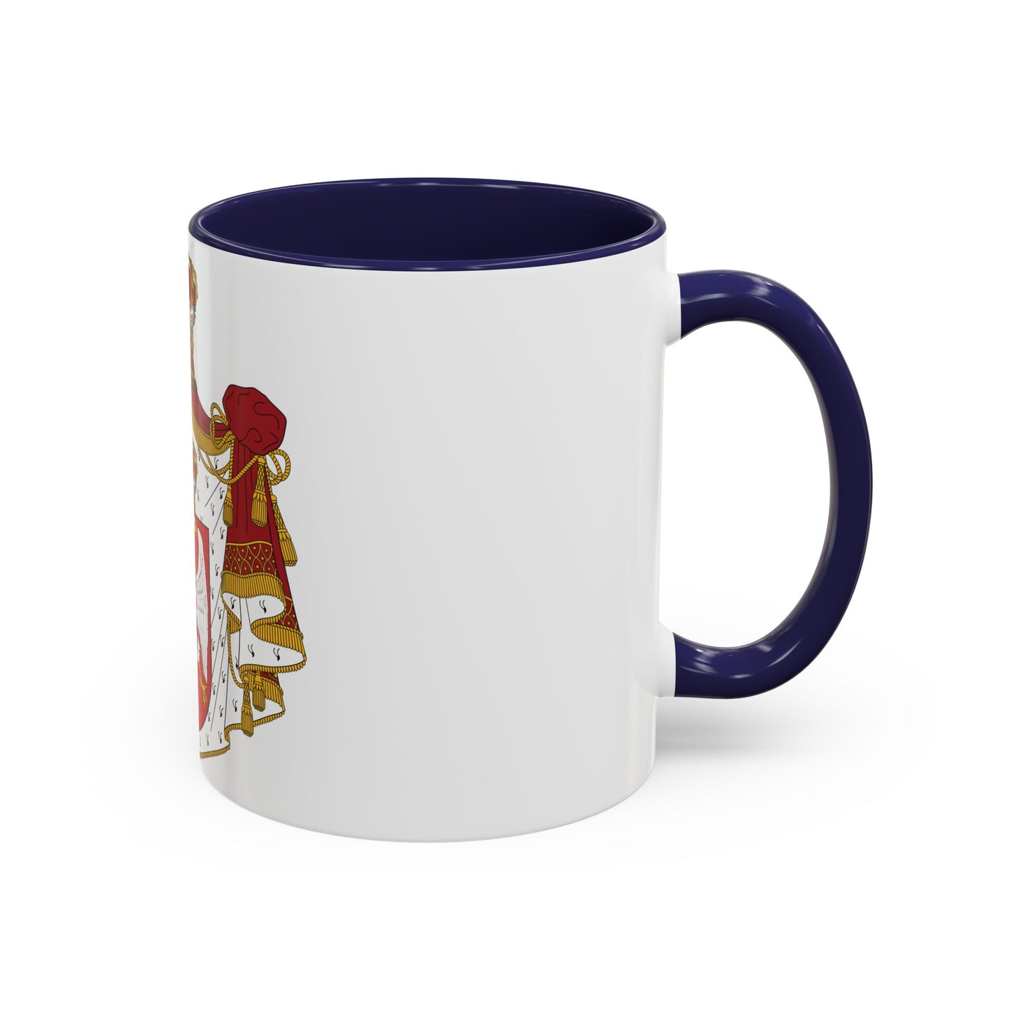 Coat of arms of the Kingdom of Yugoslavia - Accent Coffee Mug