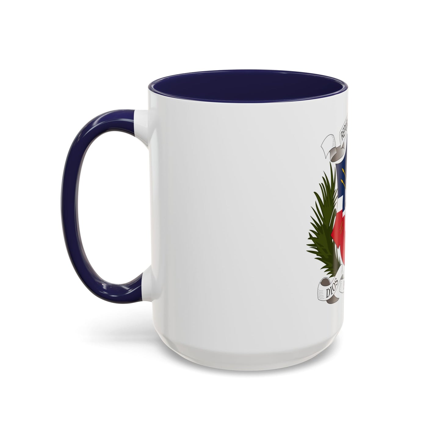 Coat of arms of the Dominican Republic (1860) - Accent Coffee Mug