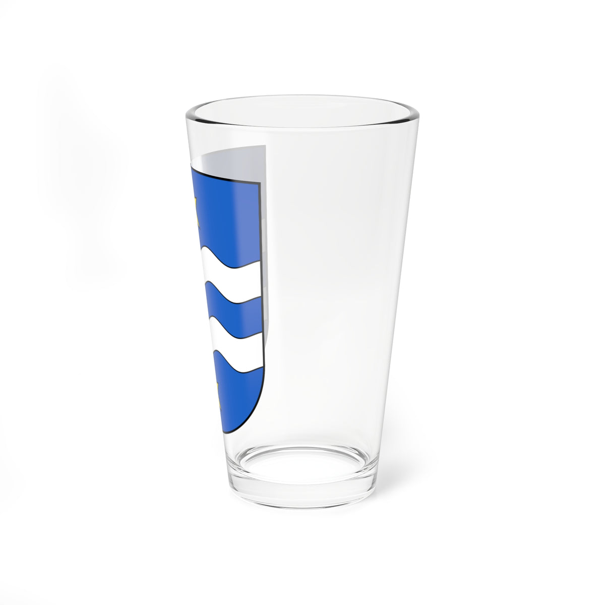 Nesslau-blazon (Switzerland) (Coat of Arms) Pint Glass 16oz