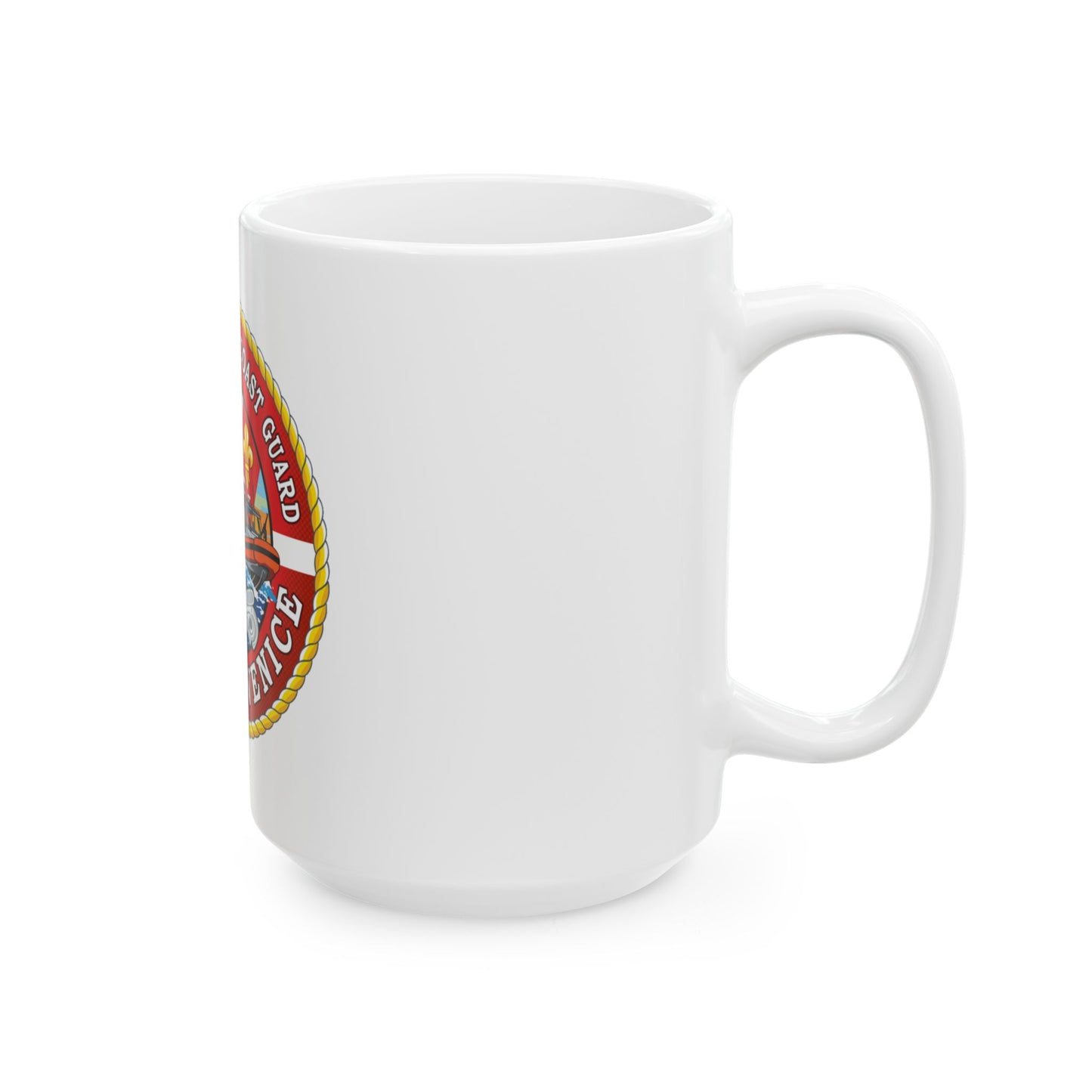 USCG Station Venice (U.S. Coast Guard) White Coffee Mug