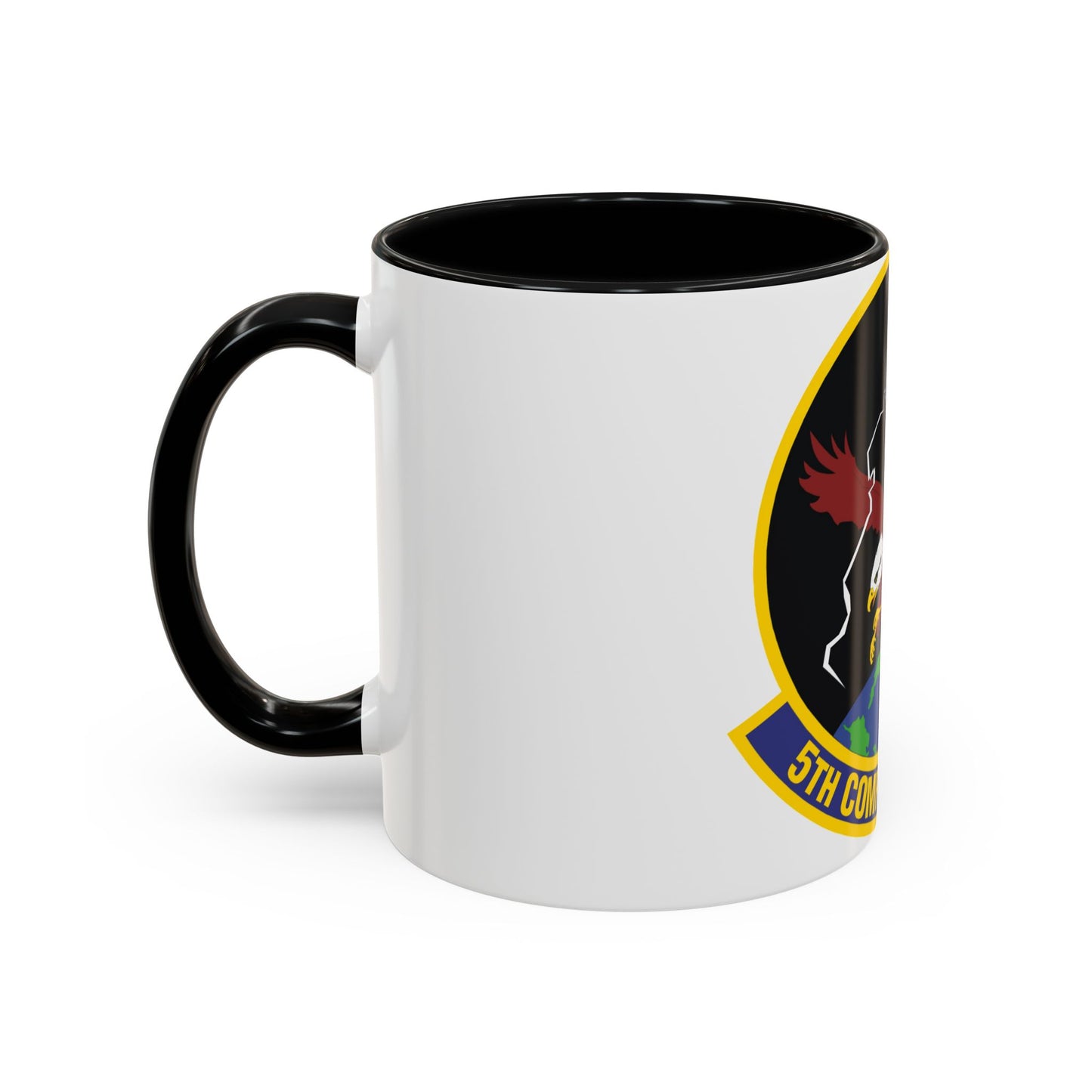 5 Comptroller Squadron AFGSC (U.S. Air Force) Accent Coffee Mug