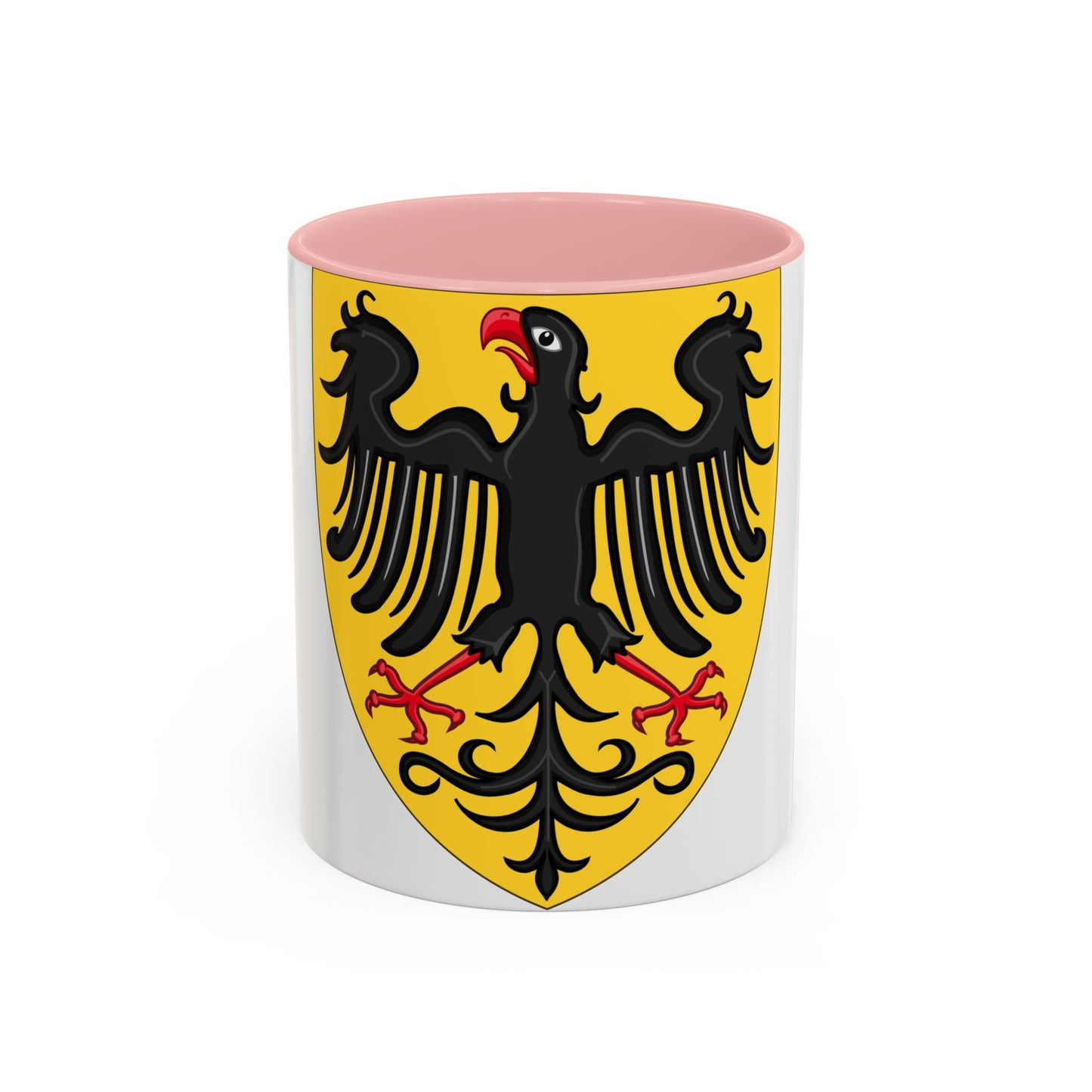 Shield and Coat of Arms of the Holy Roman Emperor (c.1300-c.1400) - Accent Coffee Mug