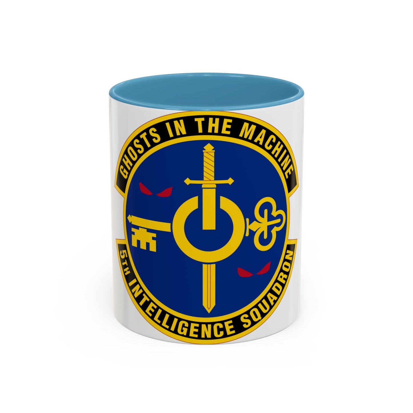 5 Intelligence Squadron ACC (U.S. Air Force) Accent Coffee Mug