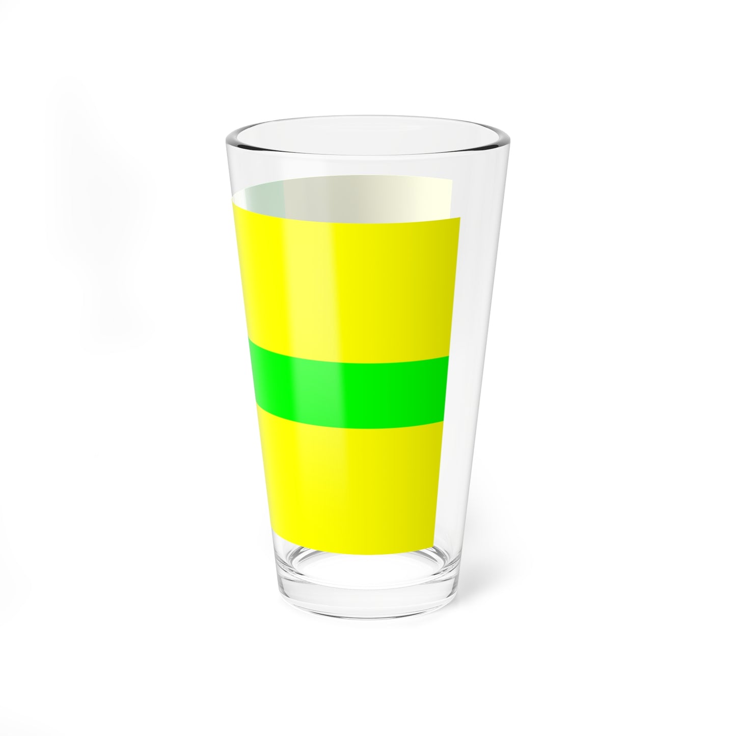 Unofficial flag of Gotland (Sweden) Pint Glass 16oz