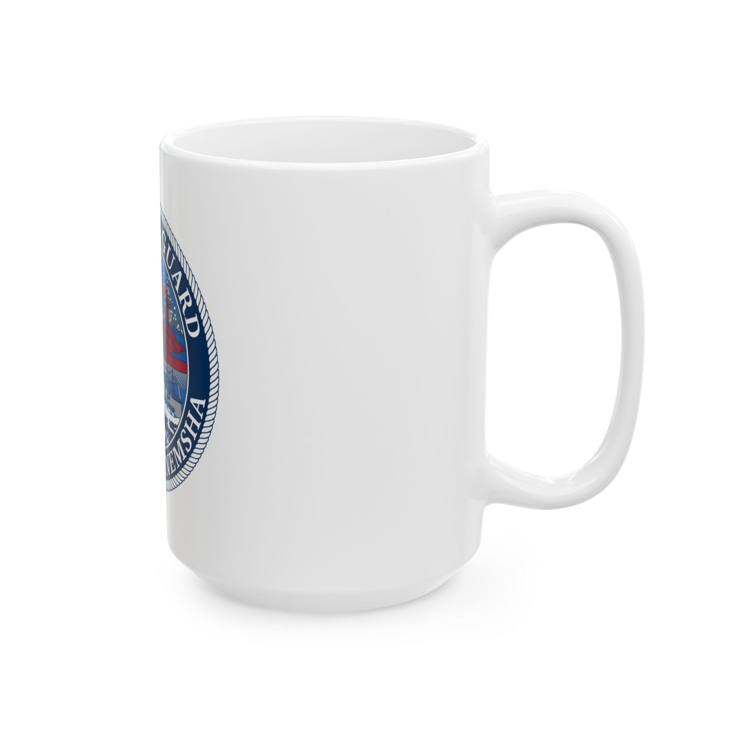 USCG STA MENEMSHA (U.S. Coast Guard) White Coffee Mug