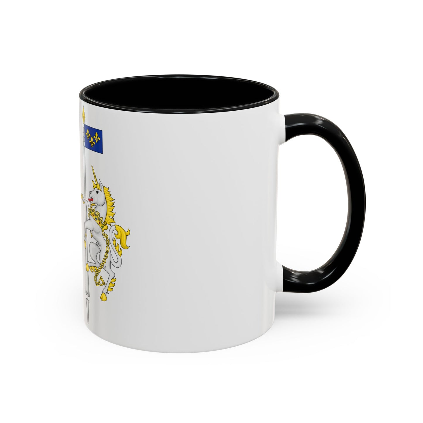 Supporters from the coat of arms of Canada - Accent Coffee Mug