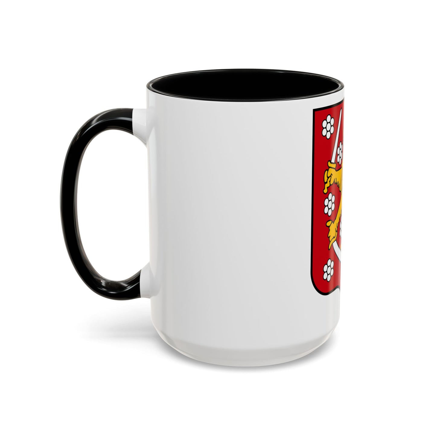 Coats of arms of the Grand Duchy of Finland - Accent Coffee Mug