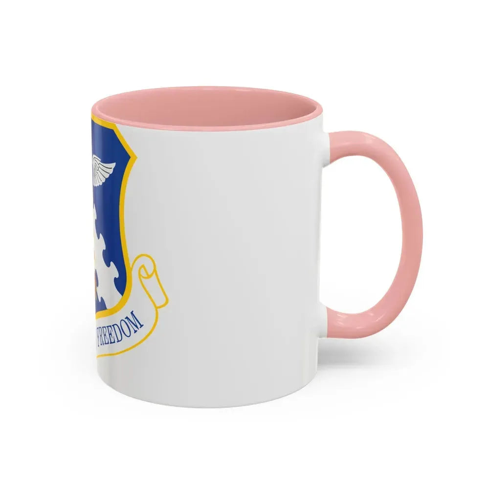 182d Airlift Wing insignia AFD 080128 056 (U.S. Air Force) Accent Coffee Mug - Go Mug Yourself