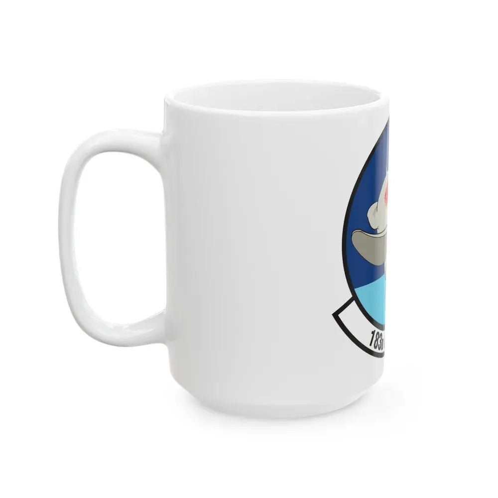 183 Airlift Squadron (U.S. Air Force) White Coffee Mug - Go Mug Yourself