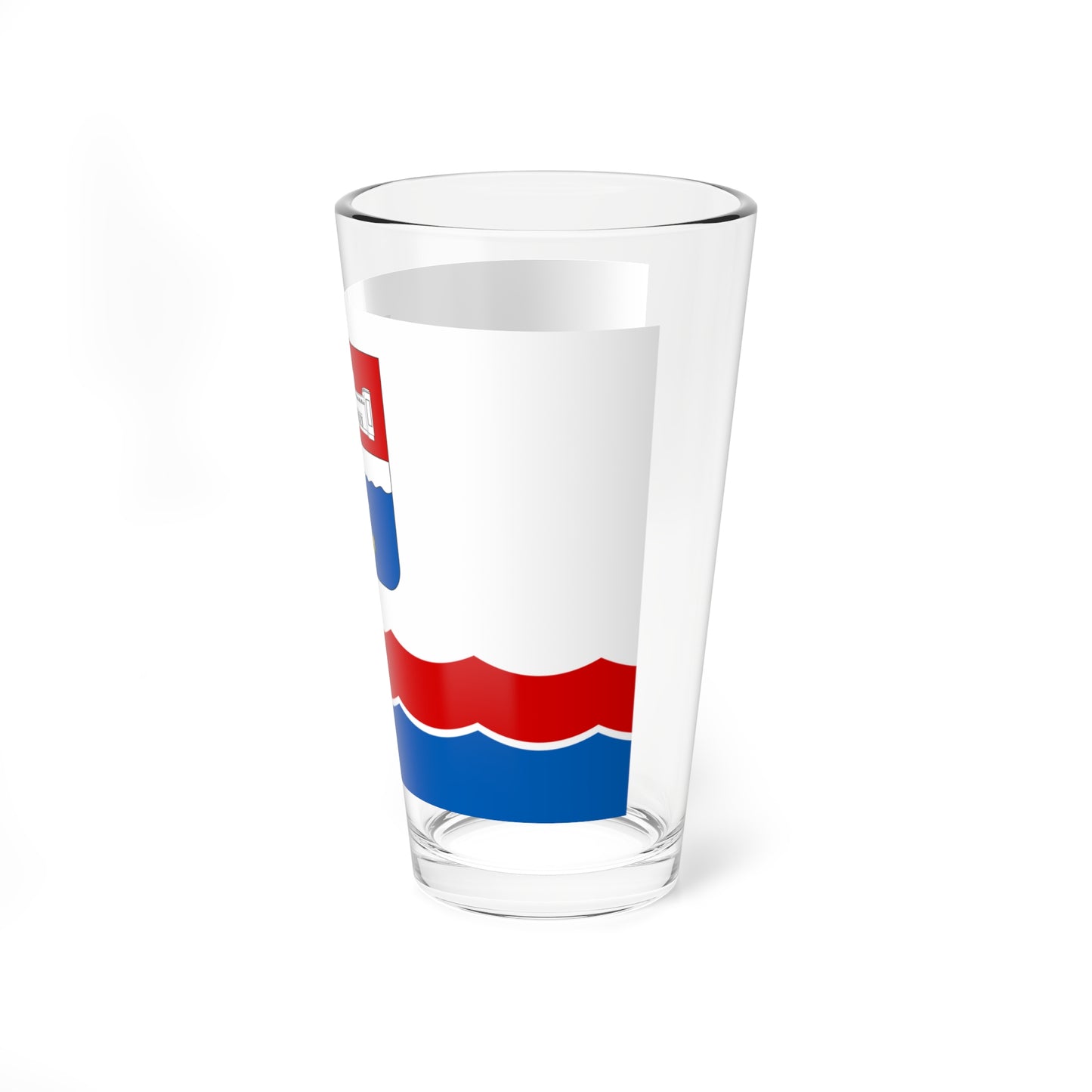Flag of Nakhimov district (Russia) Pint Glass 16oz