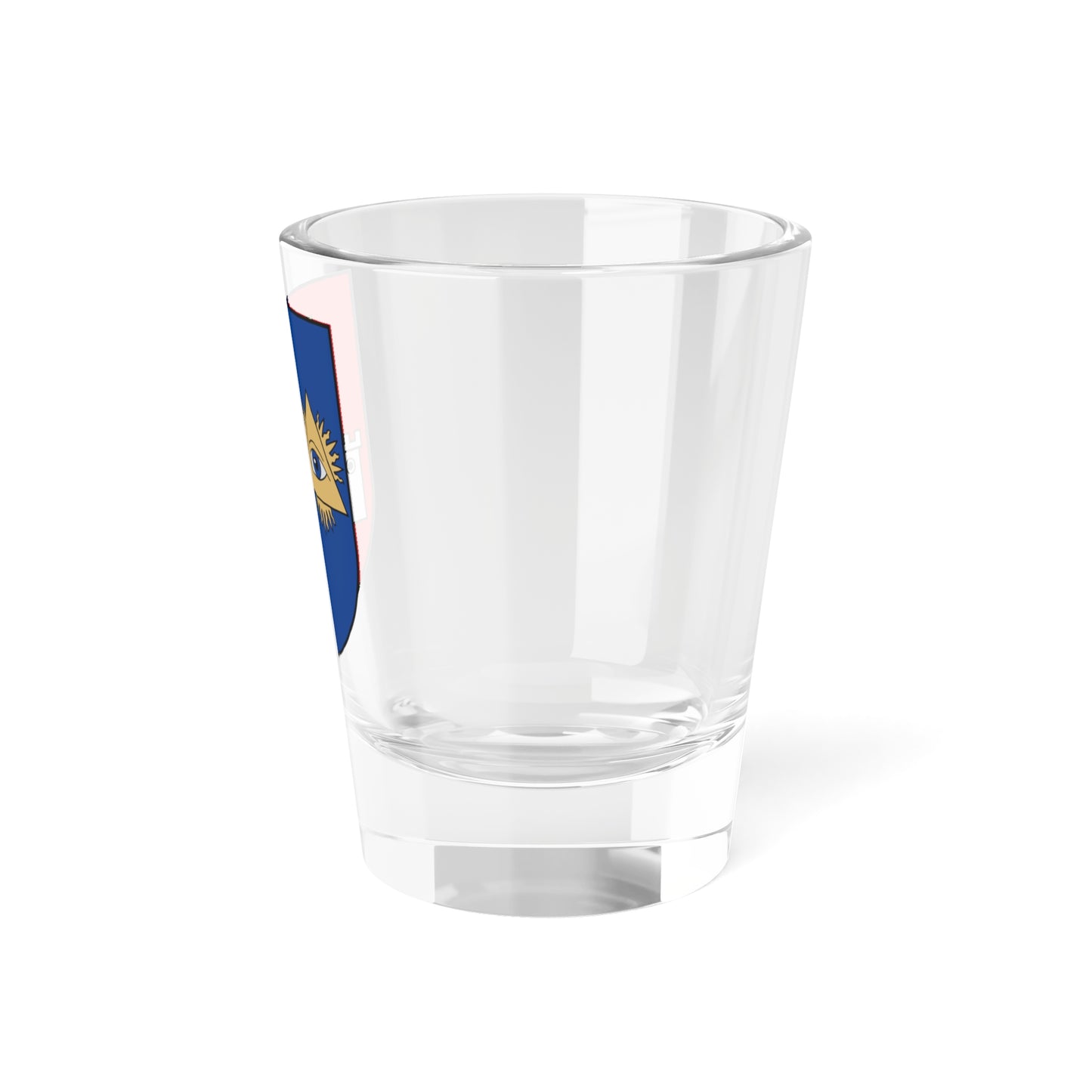Kalvarija COA small (Lithuania) (Coat of Arms) Shot Glass 1.5oz