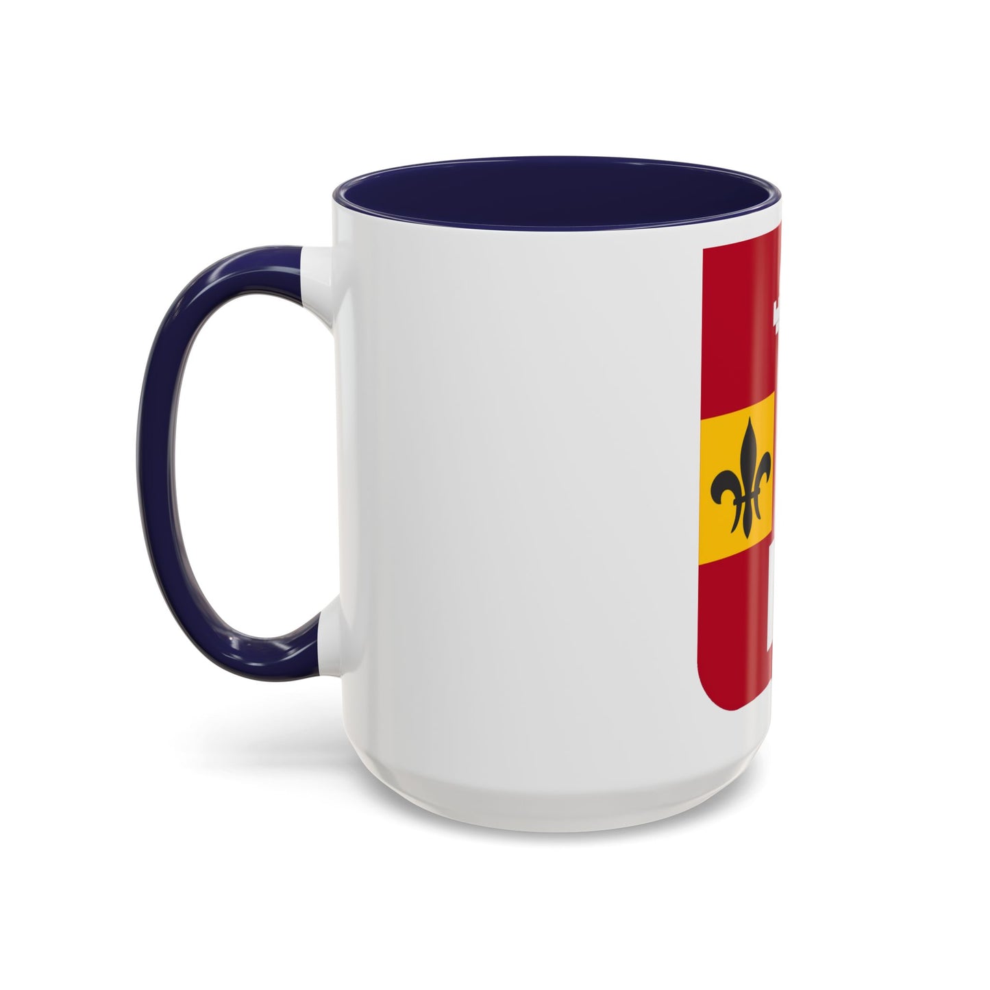 740th Antiaircraft Artillery Gun Battalion v2 (U.S. Army) Accent Coffee Mug