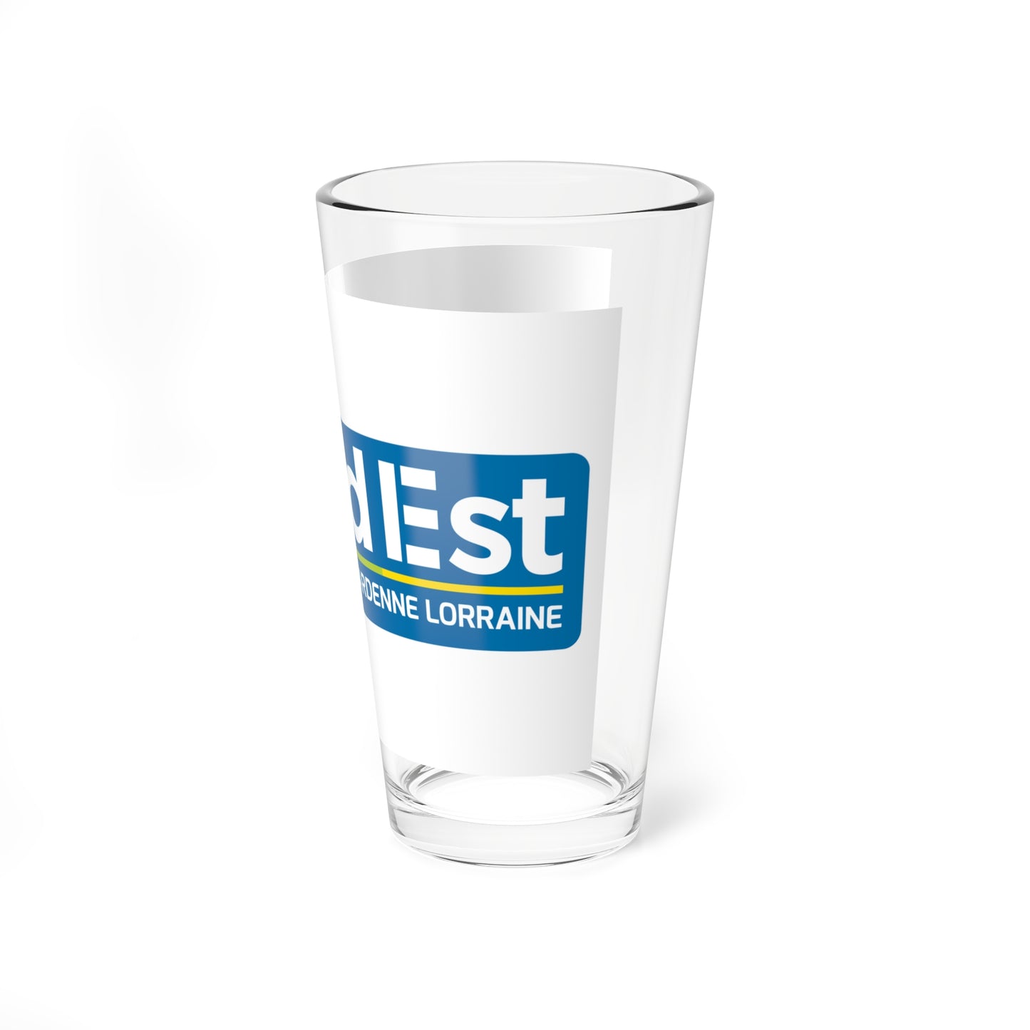 Flag of the Region of Grand Est Variant 1 (France) Pint Glass 16oz