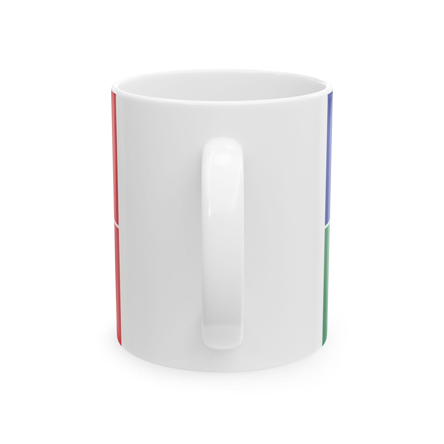 Louisiana Creole Flag (United States) White Coffee Mug