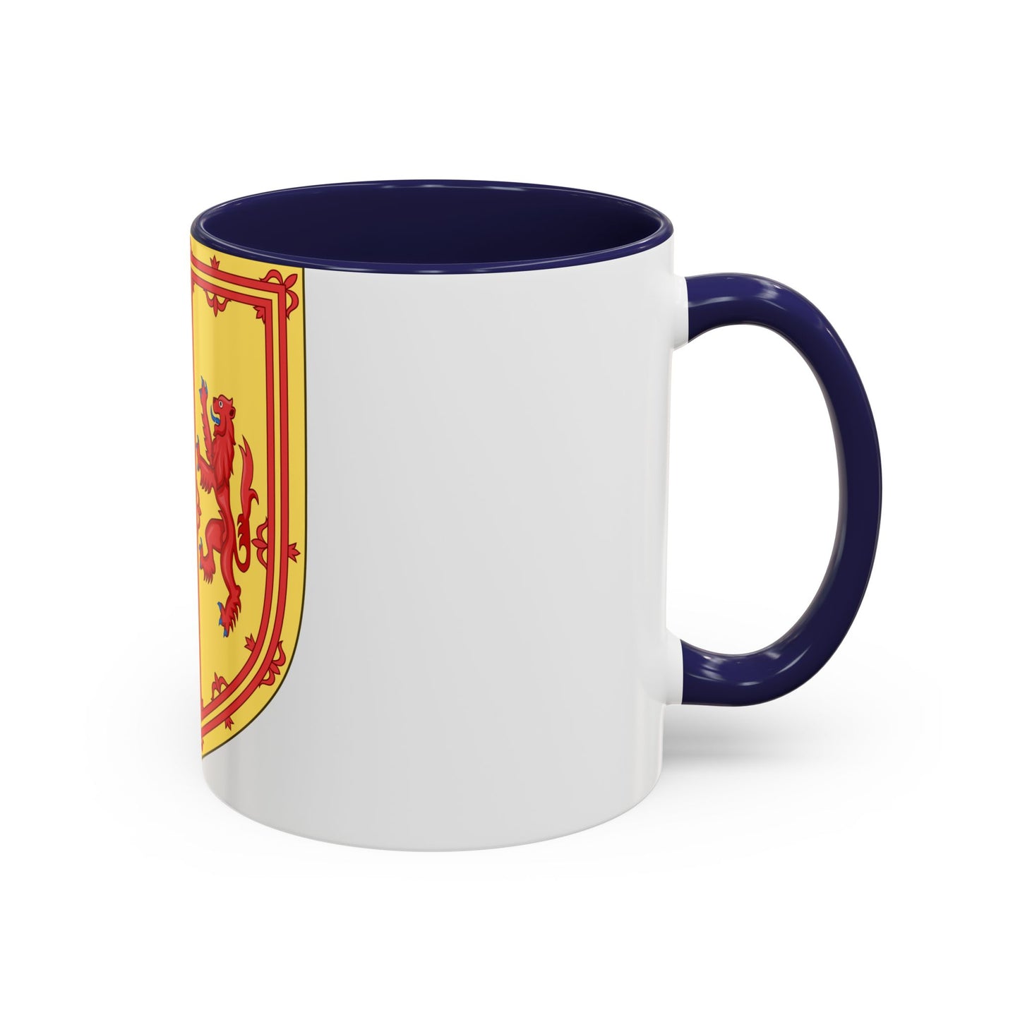 Royal Arms of the Kingdom of Scotland (1560-1565) - Accent Coffee Mug