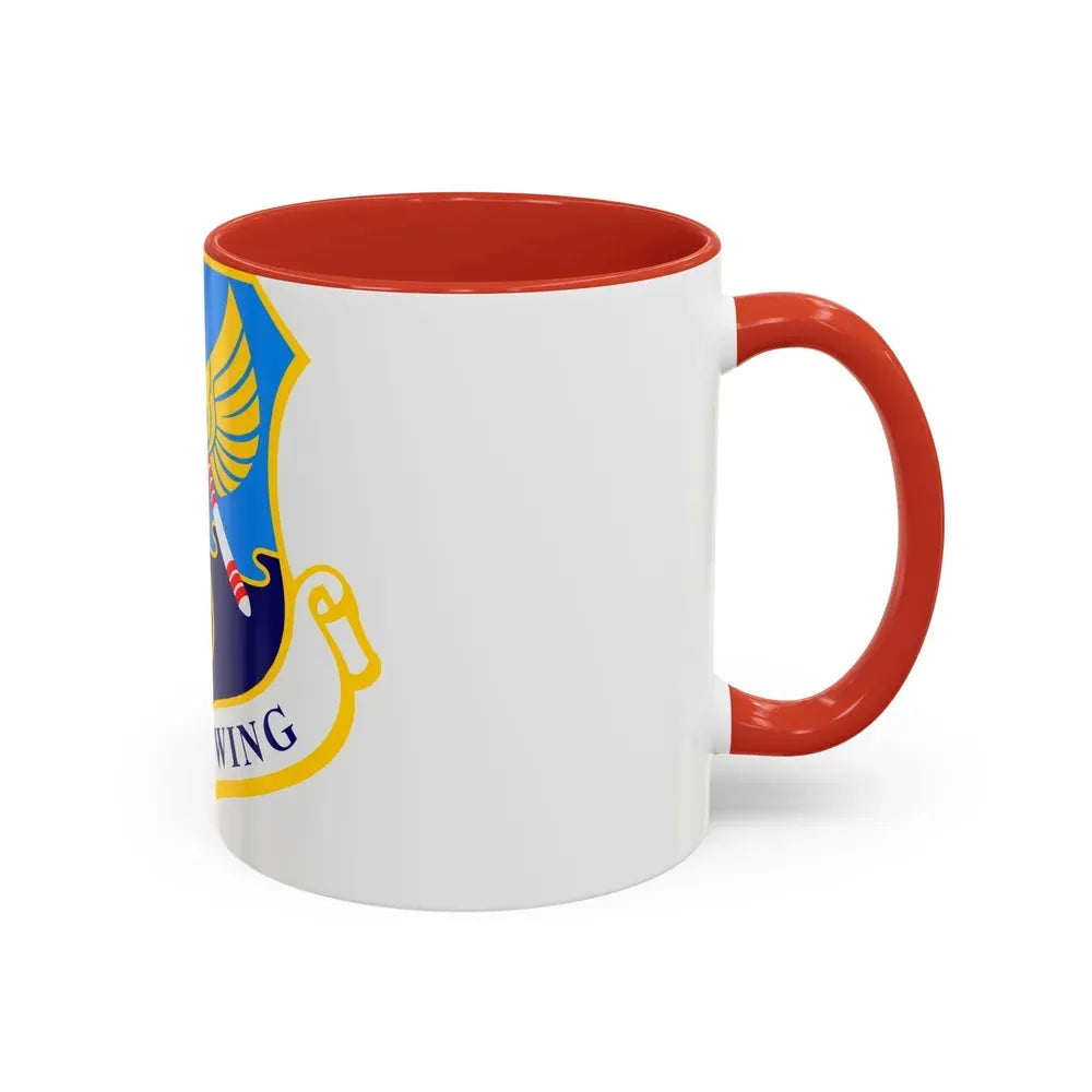 183d Wing emblem (U.S. Air Force) Accent Coffee Mug - Go Mug Yourself