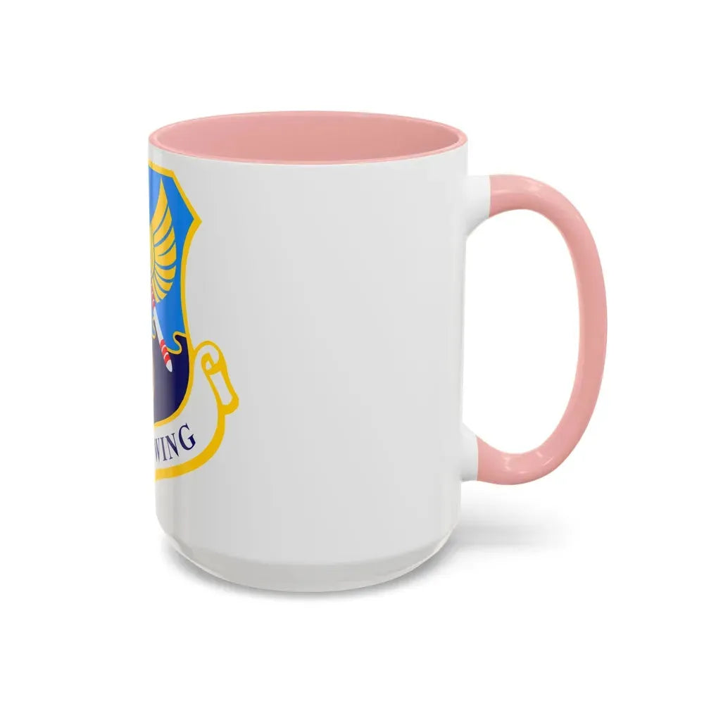 183d Wing emblem (U.S. Air Force) Accent Coffee Mug - Go Mug Yourself