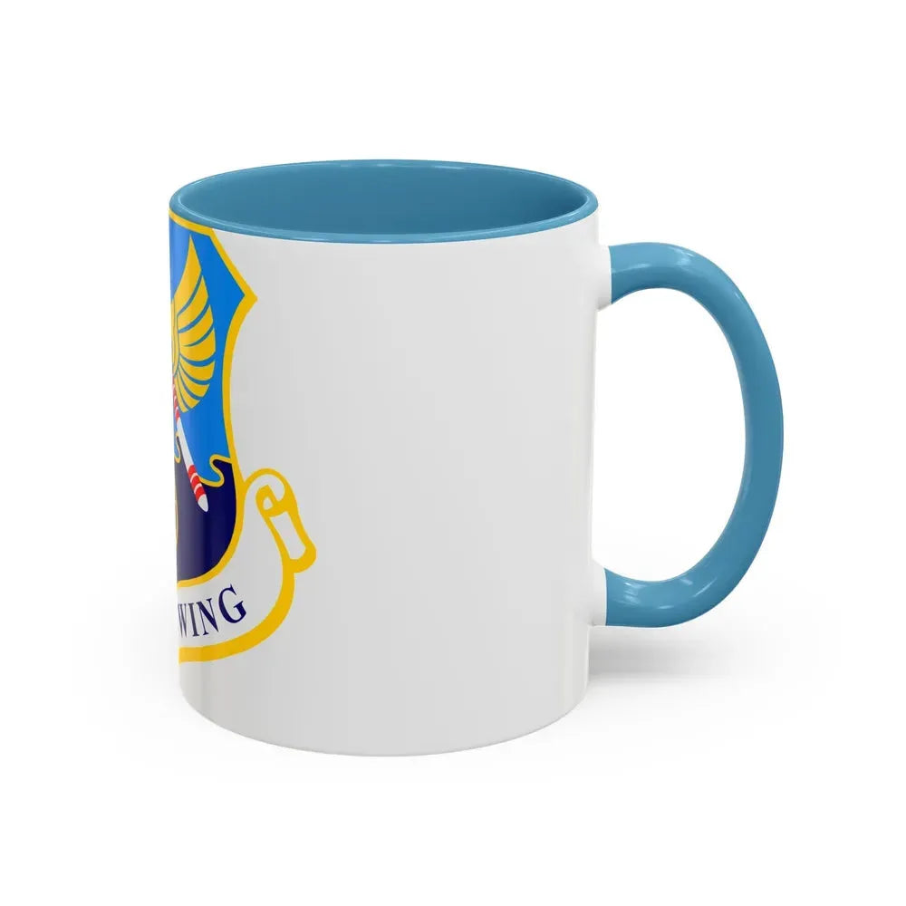 183d Wing emblem (U.S. Air Force) Accent Coffee Mug - Go Mug Yourself
