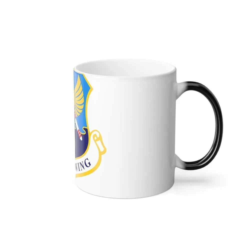 183d Wing emblem (U.S. Air Force) Color Changing Coffee Mug - Go Mug Yourself