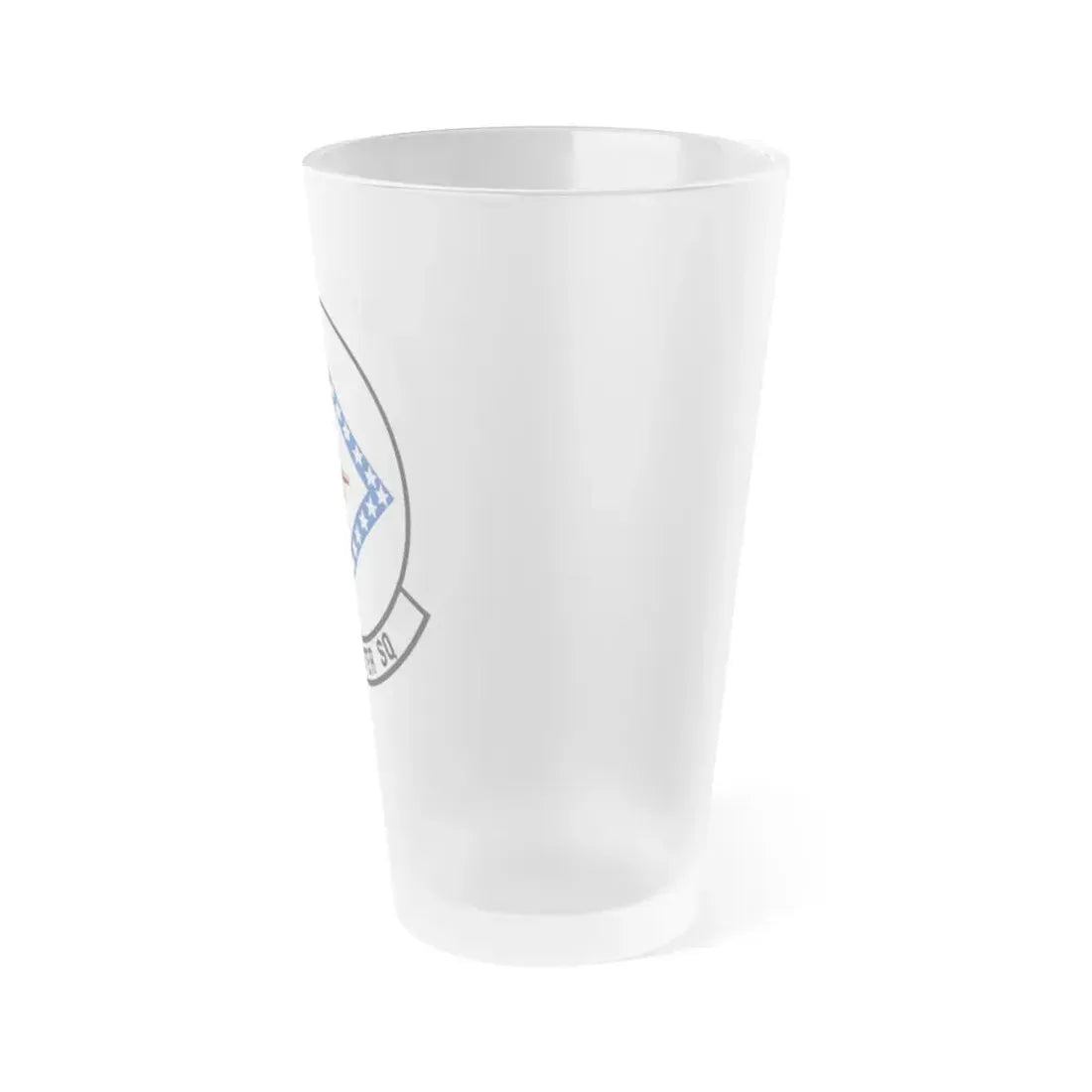 184 Fighter Squadron (U.S. Air Force) Frosted Pint Glass 16oz - Go Mug Yourself