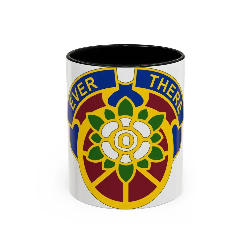 184 Sustainment Command 2 (U.S. Army) Accent Coffee Mug 11oz Black - Go Mug Yourself