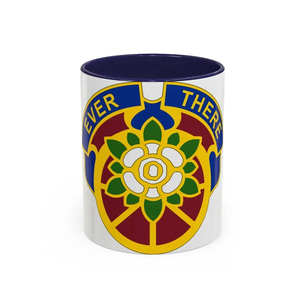 184 Sustainment Command 2 (U.S. Army) Accent Coffee Mug 11oz Navy - Go Mug Yourself
