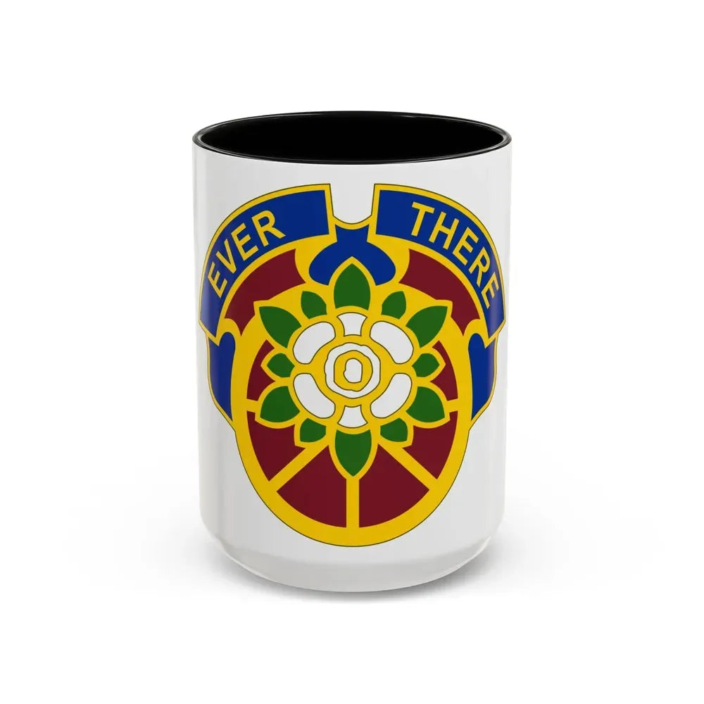 184 Sustainment Command 2 (U.S. Army) Accent Coffee Mug 15oz Black - Go Mug Yourself