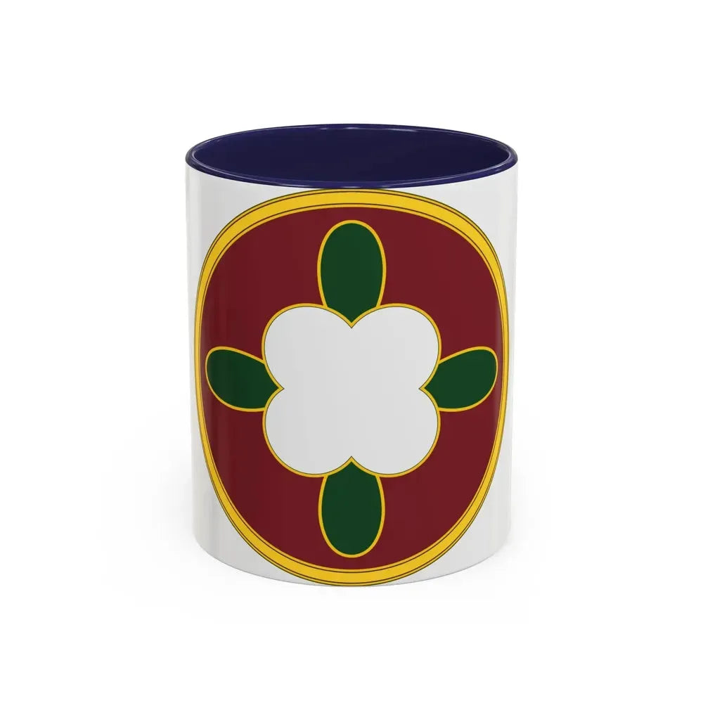 184 Sustainment Command 3 (U.S. Army) Accent Coffee Mug 11oz Navy - Go Mug Yourself