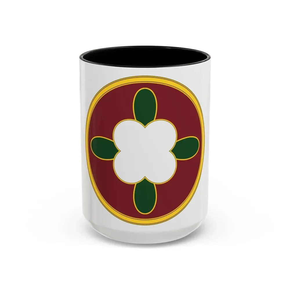 184 Sustainment Command 3 (U.S. Army) Accent Coffee Mug 15oz Black - Go Mug Yourself