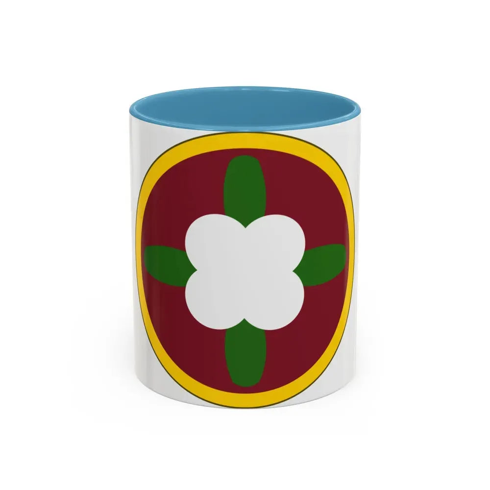 184 Sustainment Command (U.S. Army) Accent Coffee Mug 11oz Light Blue - Go Mug Yourself