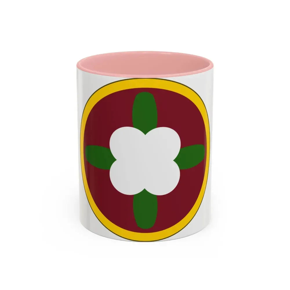 184 Sustainment Command (U.S. Army) Accent Coffee Mug 11oz Pink - Go Mug Yourself