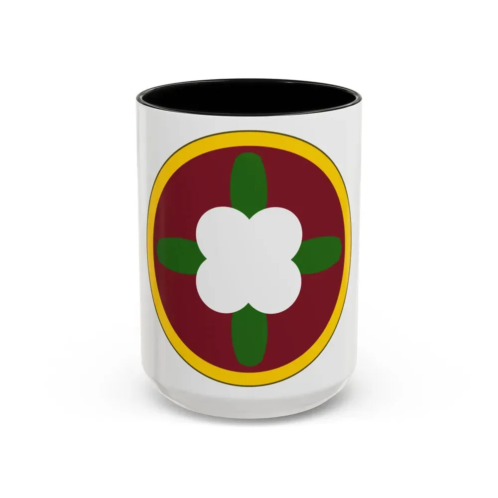 184 Sustainment Command (U.S. Army) Accent Coffee Mug 15oz Black - Go Mug Yourself