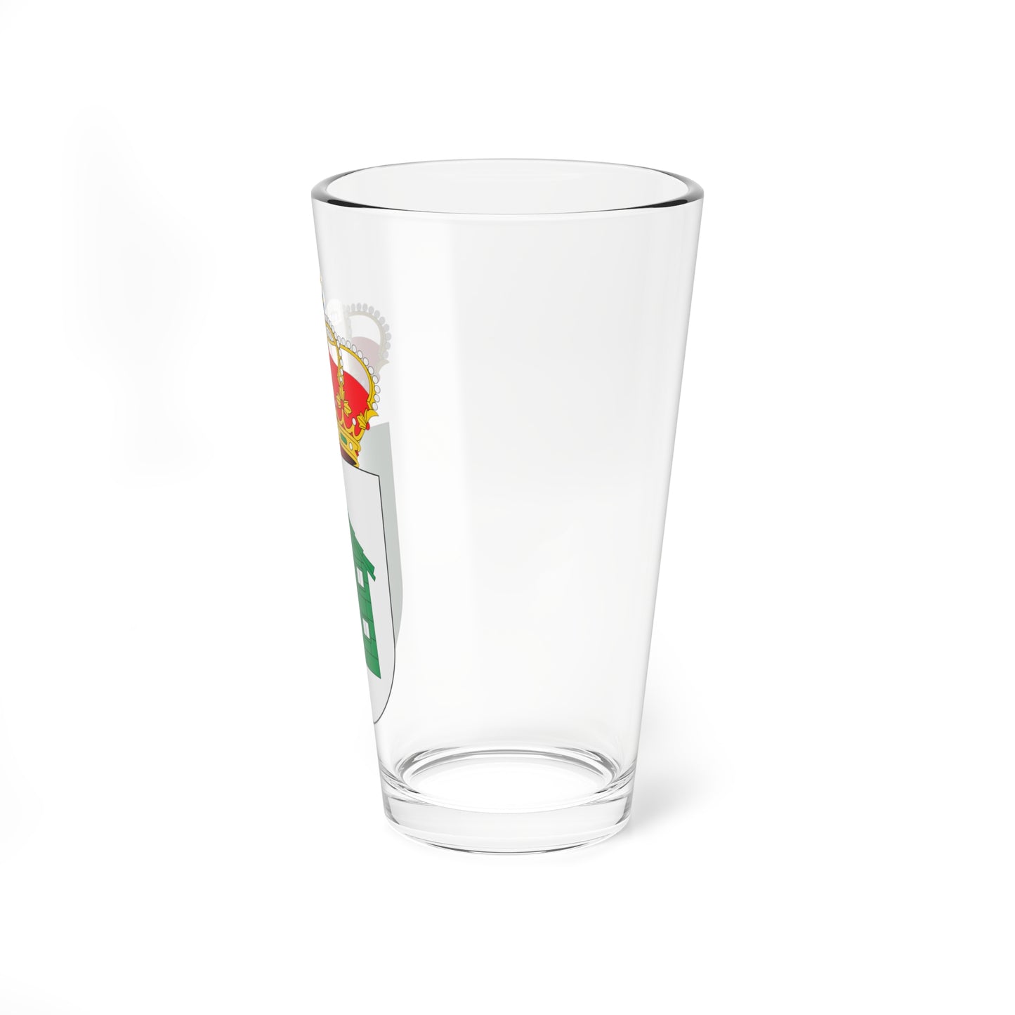 Escudo de Algarinejo Granada (Spain) (Coat of Arms) Pint Glass 16oz