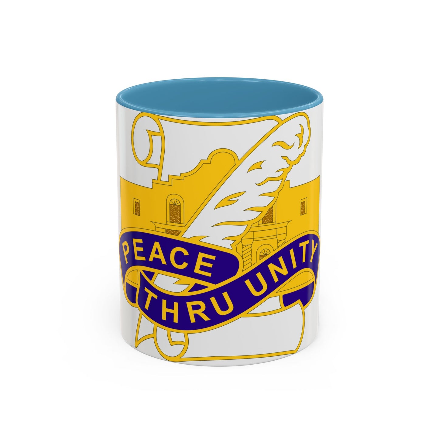 321 Civil Affairs Brigade 2 (U.S. Army) Accent Coffee Mug
