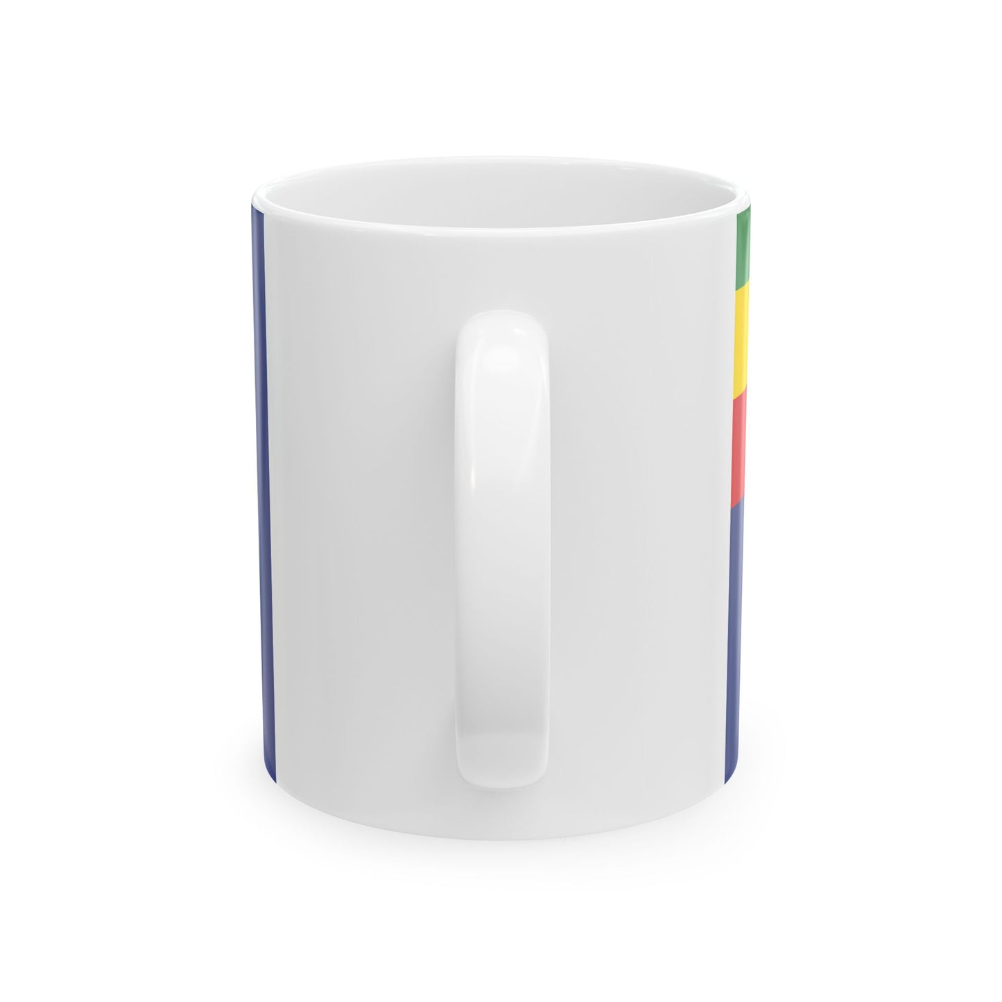 War Ensign of Ethiopia FDRE (Ethiopia) White Coffee Mug