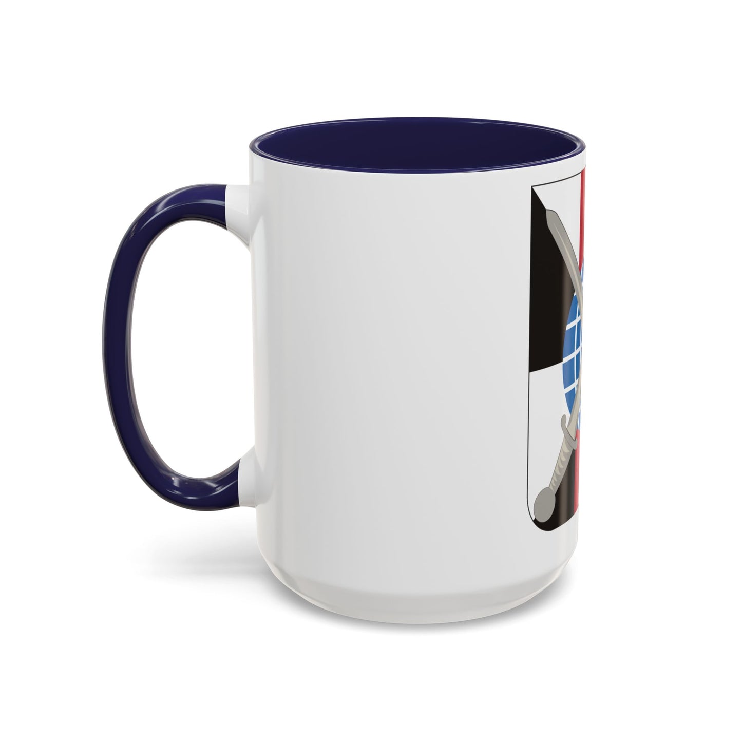 527 Military Intelligence Battalion 2 (U.S. Army) Accent Coffee Mug