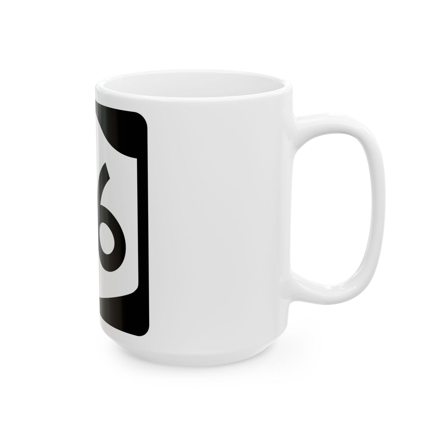 NY-86 (New York) (Road Sign) White Coffee Mug