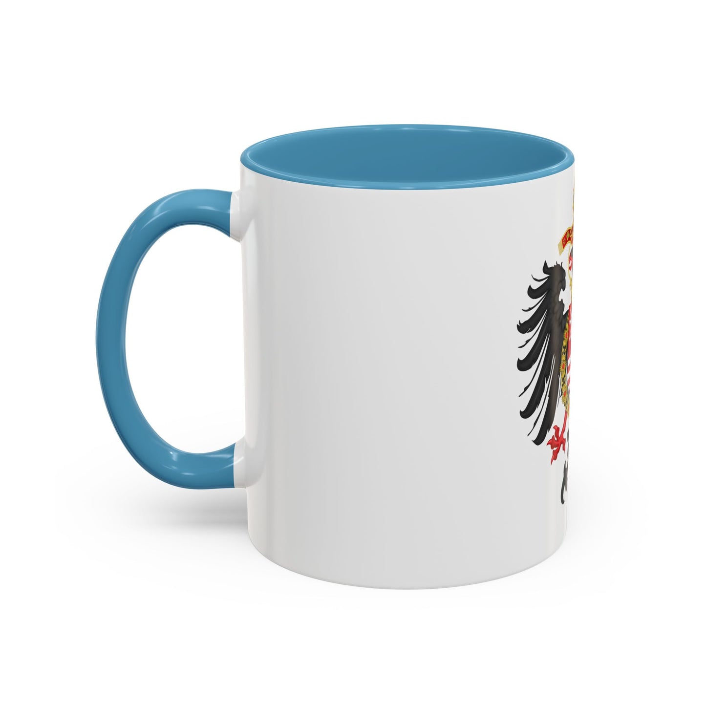 Greater Coat of Arms of Ferdinand I, Holy Roman Emperor - Accent Coffee Mug