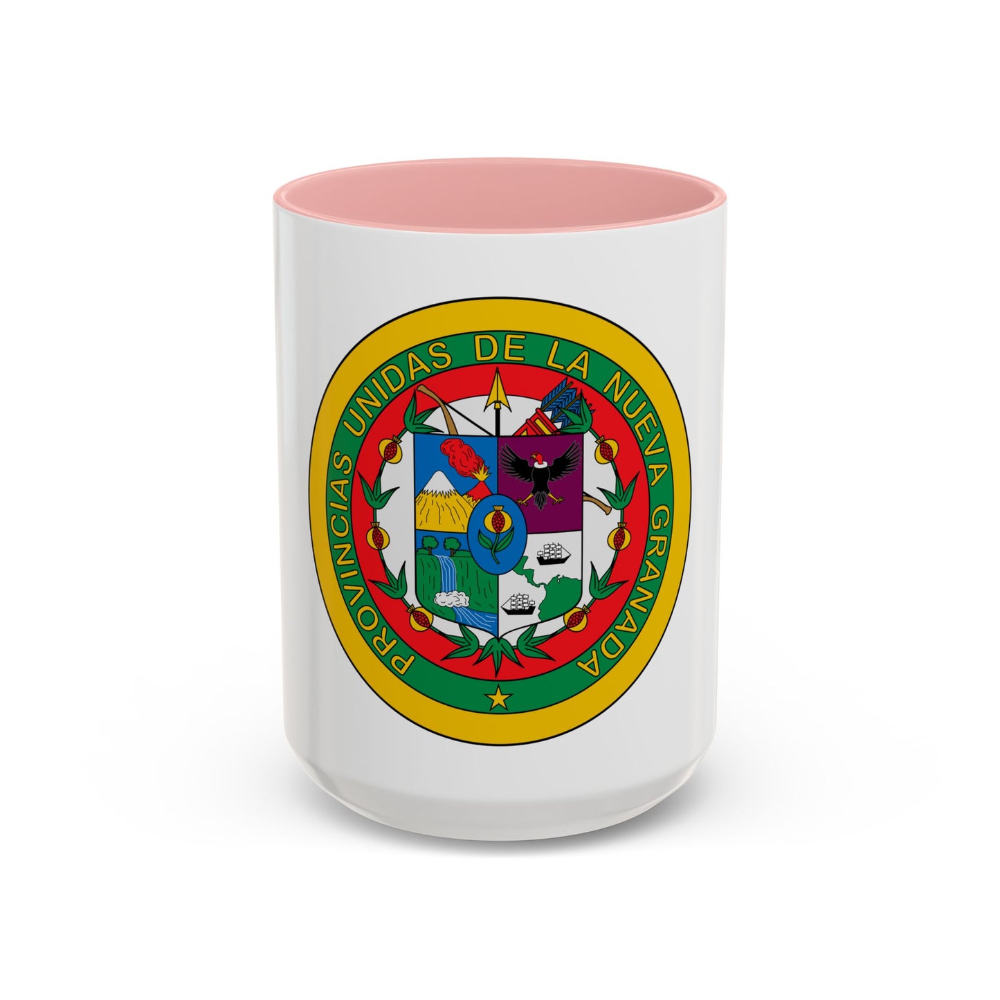 Coat of arms of United Provinces of New Granada 2 - Accent Coffee Mug