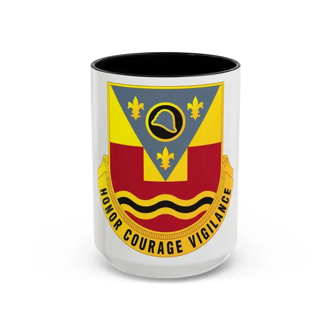 184th Artillery Regiment (U.S. Army) Accent Coffee Mug 15oz Black - Go Mug Yourself
