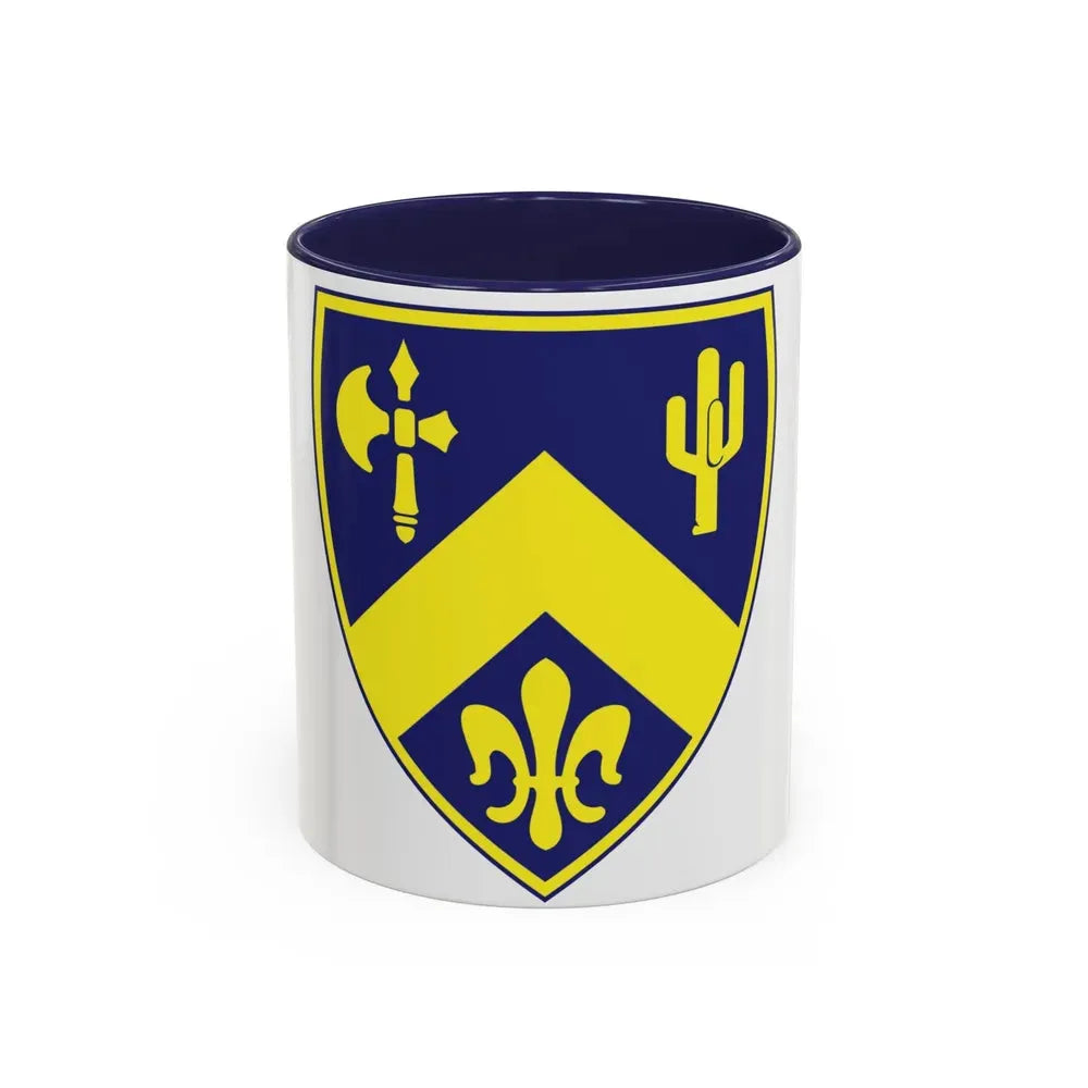 184th Infantry Regiment (U.S. Army) Accent Coffee Mug 11oz Navy - Go Mug Yourself