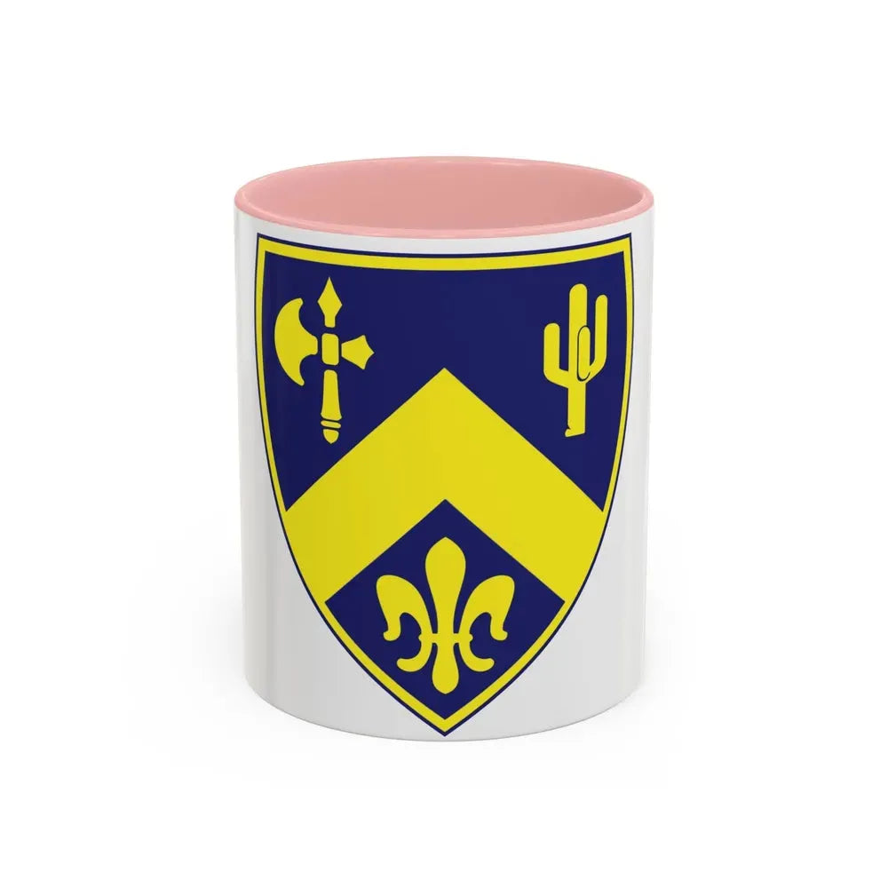 184th Infantry Regiment (U.S. Army) Accent Coffee Mug 11oz Pink - Go Mug Yourself