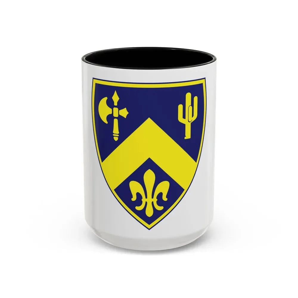 184th Infantry Regiment (U.S. Army) Accent Coffee Mug 15oz Black - Go Mug Yourself