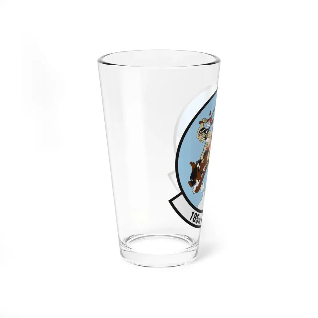 185 Airlift Squadron (U.S. Air Force) Pint Glass 16oz - Go Mug Yourself